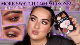 3 Looks Pat McGrath Venus in Fleurs Luxe Eyeshadow Palette! + More Swatch Comparisons!