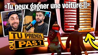 Lebouseuh peut gagner une voiture dans sa boite !! - Tu prends ou pas #2