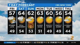 New York Weather: CBS2's 10/28 Thursday Evening Update
