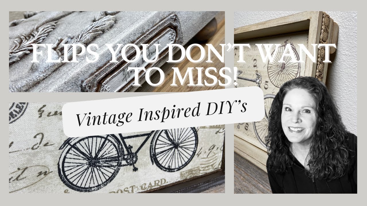 How To Vintage Home Decor Diy S Upcycle With Fabric Transfers