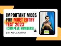 || MUET ENTRY TEST 2023 || COMPLEX NUMBERS || important MCQS || Agha Ikhtiar ||