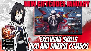 Moon Night Oni Slayer Oblivion New Giftcodes January - Demon Slayer Android iOS