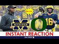 Michigan Football vs. Oregon INSTANT REACTION After 38-17 Loss To #1 Team In America