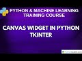 Canvas Widget In Python Tkinter | Python Tkinter GUI Tutorial