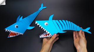 Moving Paper Shark | Paper Crafts