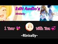 Thank You For The Music | ABBA ~Edit Audio~ [1 YEAR RINKELLY!]