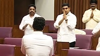 AP CM YS Jaganmohan Reddy Entry Visuals @ AP Assembly | Manastars