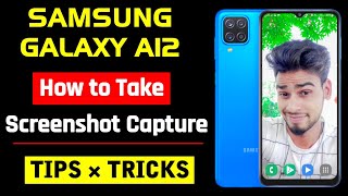 Samsung Galaxy A12 | How to Take a Screenshot Capture ?