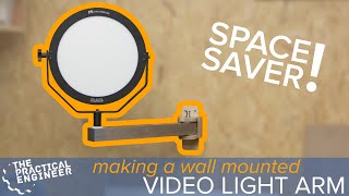 Improve your video lighting! - Swivel video light arm