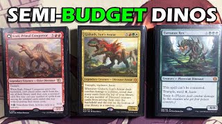 Semi-Budget Dinosaur Deck Gishath Commander: Magic the Gathering