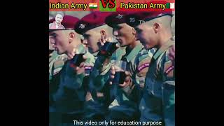 Who is best in Indian Army and Pakistan Army?#shorts.#army.