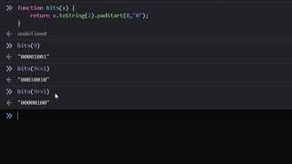 Learning Programming with Javascript #21 - Bit Shifting