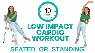 Low Impact Cardio Workout - 10 Minute at Home Workout