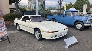 高市早苗氏の70スープラも展示　奈良トヨタ協賛　旧車イベント　やまのべ・大和三山クラシックカーフェス2024　天理市