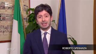 L'Italia e il coronavirus: Burioni e il Ministro Roberto Speranza - Che tempo che fa 29/03/2020