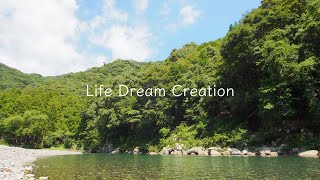 【4K】LDC Film Vol.28 清流の夏 虫の音 Kozagawa-River Wakayama 和歌山 古座川支流小川