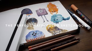 The Best Watercolor Sketchbook? Clairefontaine for Mixed Media Artists