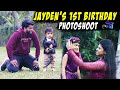 Jayden's 1st Birthday Photoshoot after 6 Months | DAN JR VLOGS