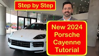 2024 Porsche Cayenne Tutorial #cayenne #porsche #setup #tutorial