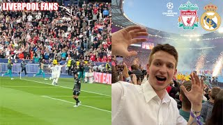 THE MOMENT REAL MADRID WIN THE CHAMPIONS LEAGUE vs LIVERPOOL