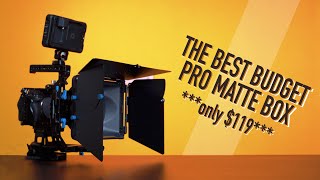 The Best Budget  Pro MATTE BOX only $119 !!!  Fotga DP3000