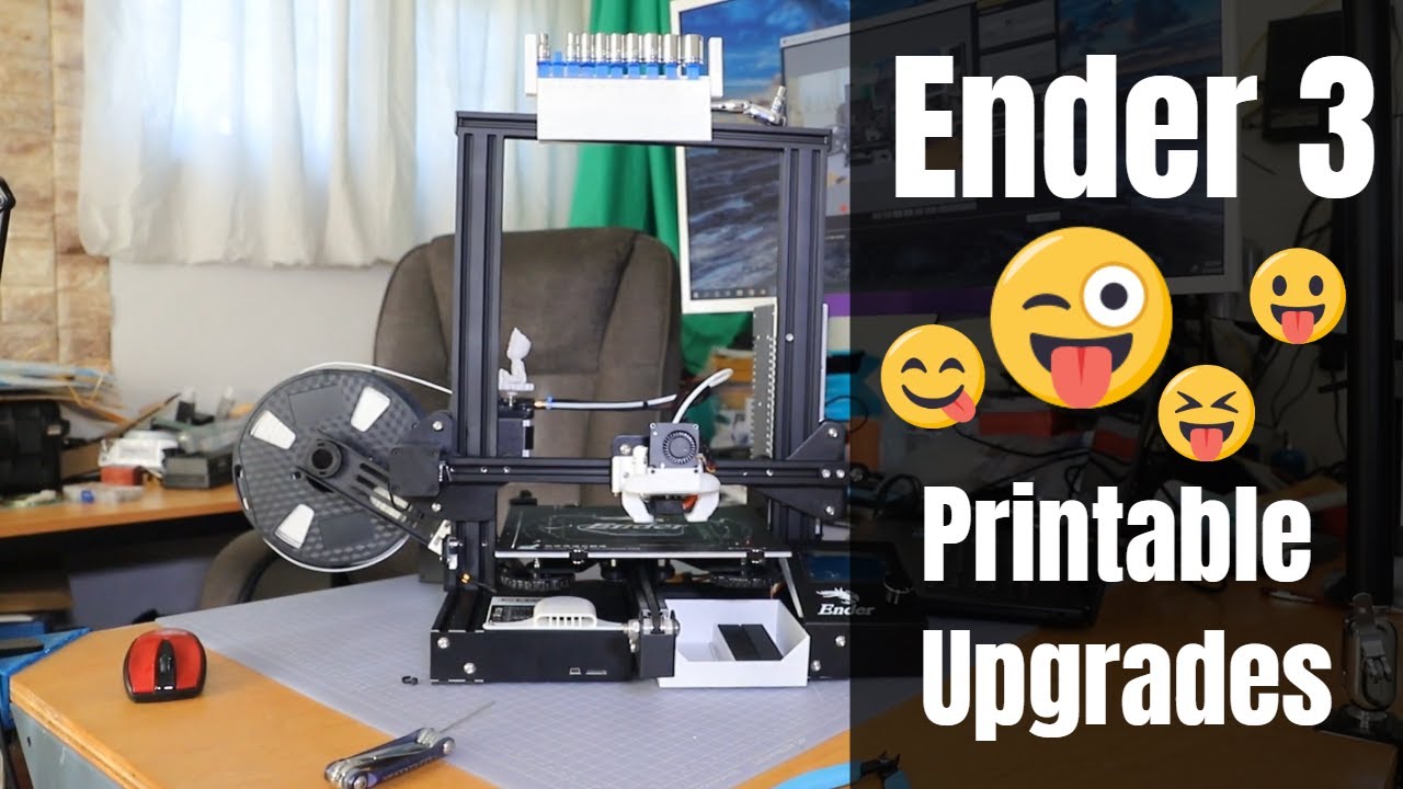 Creality Ender 3 Printable Upgrades - Should You Upgrade? - YouTube