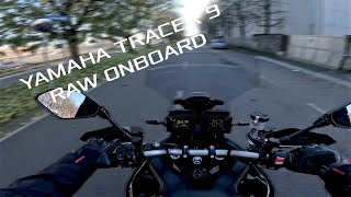 Yamaha Tracer 9 2024 | First Day of Winter Ride 4K Raw Onboard