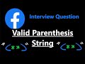 Valid Parenthesis String - Leetcode 678 - Python