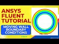 ANSYS Fluent | Analysis of Two Concentric Rotating Cylinders | Moving Wall Boundary Condition | CFD