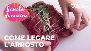 COME LEGARE L'ARROSTO: a SCUOLA di CUCINA con GZ🤓🤤