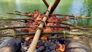 7 Days of Bushcraft Cooking | Campfire Meals \u0026 Wilderness Survival