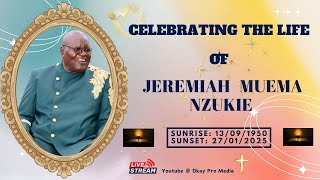 CELEBRATING THE LIFE OF JEREMIAH MUEMA NZUKIE