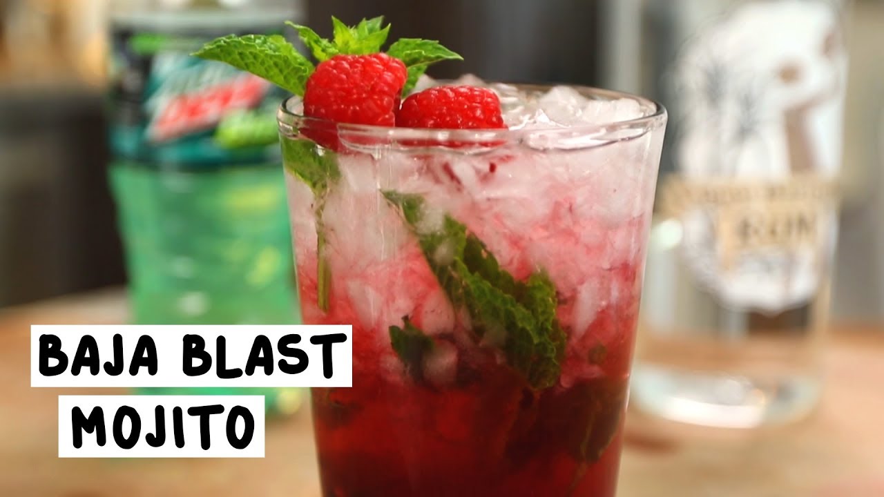 The Baja Blast Mojito Tipsy Bartender