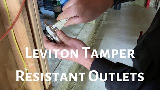 Leviton Tamper Resistant Outlets