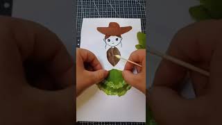 Autumn is here, and the fun leaf stickers are here, a few leaves are a beautiful painting #树叶贴图 #童林