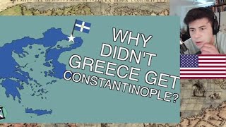 American Reacts Why didn't Greece get Constantinople after World War One?