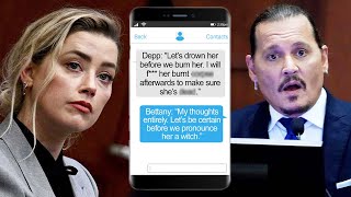 Johnny Depp Explains Horrible Text Messages About Amber Heard