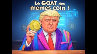 💥 URGENT !! 🚨 Le Meme de TRUMP deviendra le GOAT 🤯👽