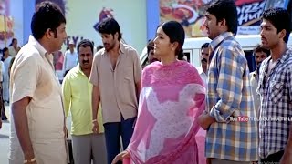 Allu Arjun ,Sheela Kaur &Prakash Raj  Movie Interesting Scene @ Telugu Multiplex