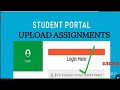 How upload assignment on AIS STUDENT PORTAL  online of APSACS || Complete stepwise guidance #aps