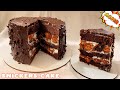 4 Minutes SNICKERS Cake That Melts In Your Mouth | With Snickers Chocolate Filling