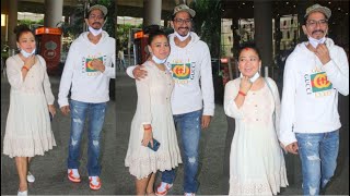 Laughter Queen Bharti Singh looks so Stunning after loss her weight with Harsh at the Airport