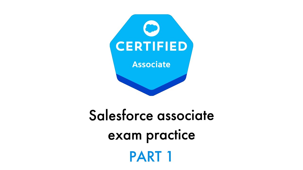 TOP Salesforce Associate Exam MCQS Part 1 - YouTube