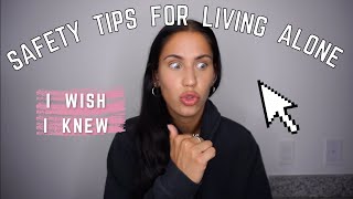 LIVING ALONE TIPS: Safety, First Time Living Alone, Loneliness, Responsibility (2021)