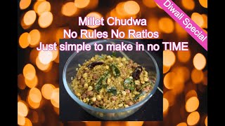 Foxtail Millet Flakes Chudwa || Millet Flakes Chivda || Diwali Special || Dr Khadar Lifestyle