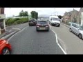 Turning right from a 2 lane road. @GMCycling Turning right from a 2 lane road. @GMCycling