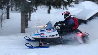 Polaris 700 XC - Old School Ride to the Lake