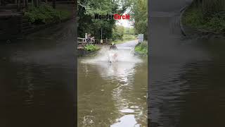 Motorbike vs Water #ruffordford #motorbike #motorcycle #watersplash