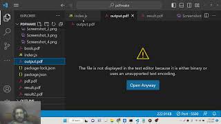 Node.js Tutorial to Export Images to PDF Document With Effects Using FilePix Library in Javascript