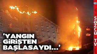 Bolu'daki Otel Yangınında 6 Can Kaybımız Var! Ekiplerin Müdahalesi Sürüyor